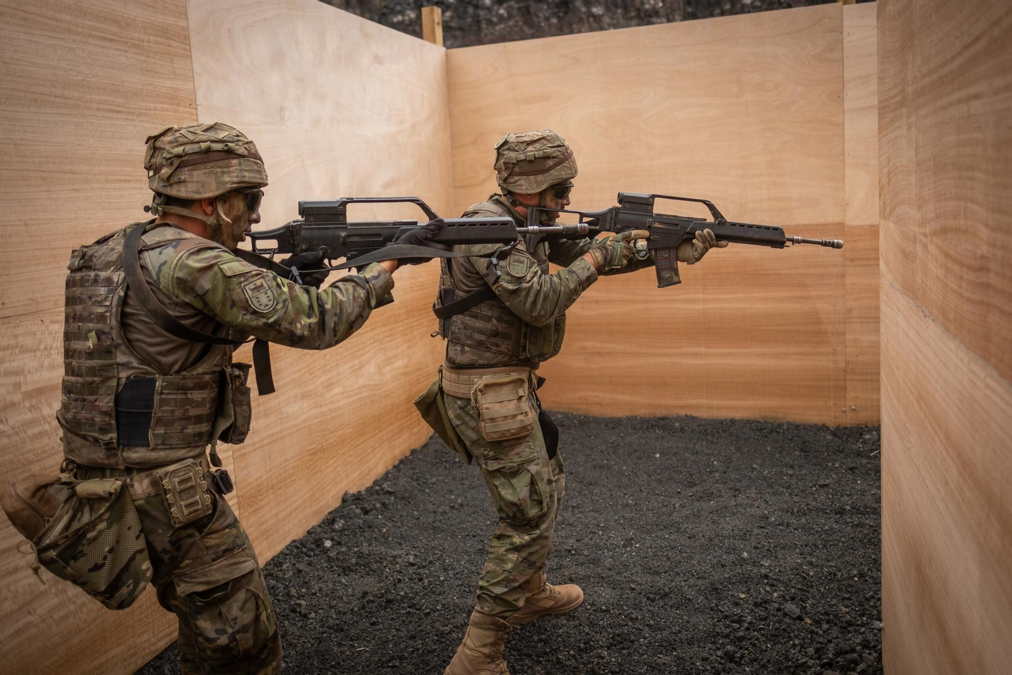 Maniobras militares en Canarias