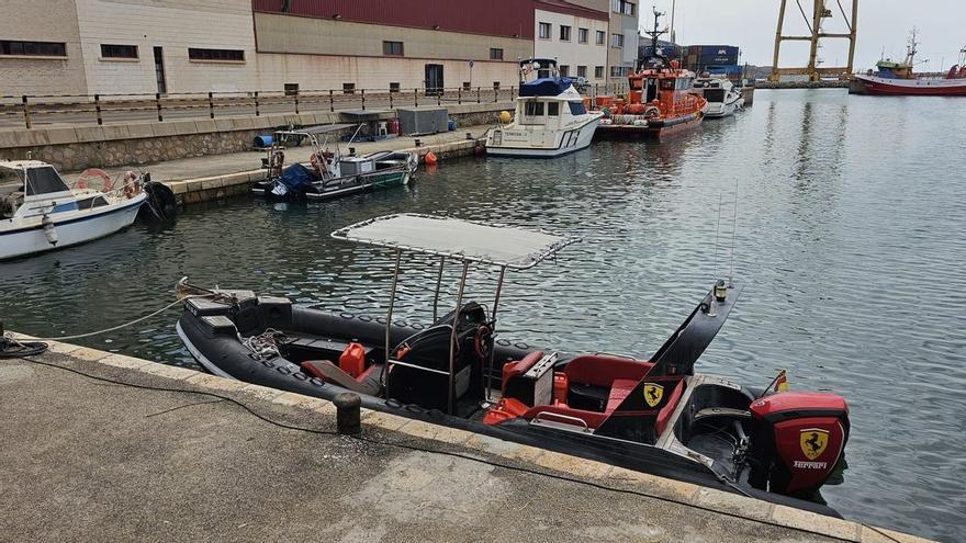 Roba una lancha en Alicante y lo detienen tras una avería en Cartagena