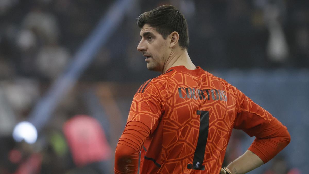 Courtois es la gran novedad para el Real Madrid - Cádiz