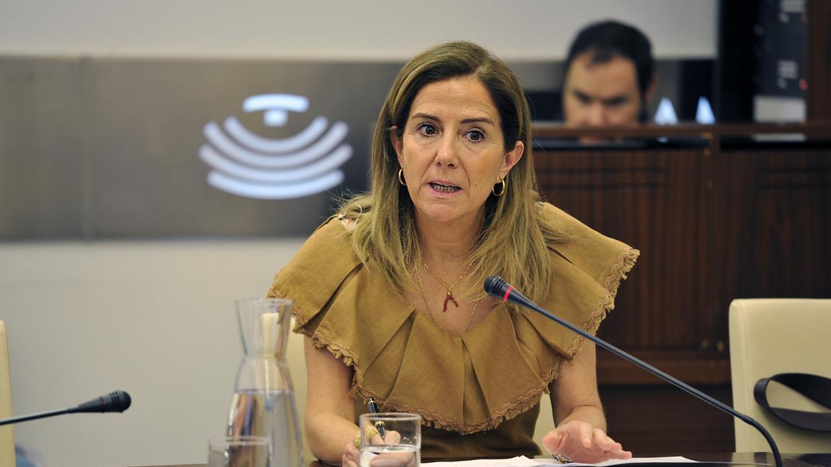 La secretaria general de Hacienda, María Inmaculada Núñez, este martes.