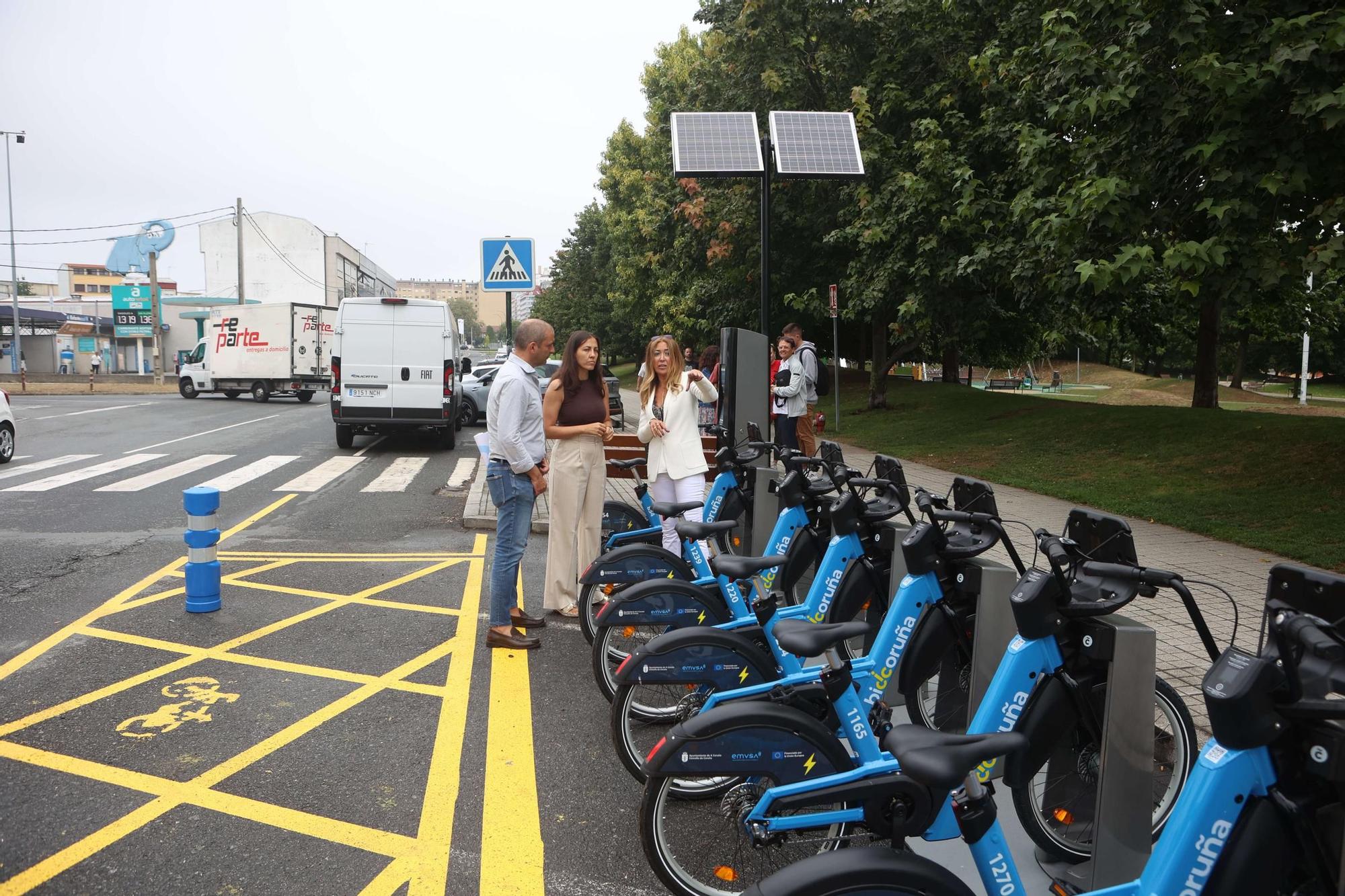 Nueva estación de Bicicoruña en Vioño