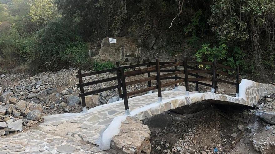 Monda recupera el sendero peatonal que conecta con la fuente de Los Morales