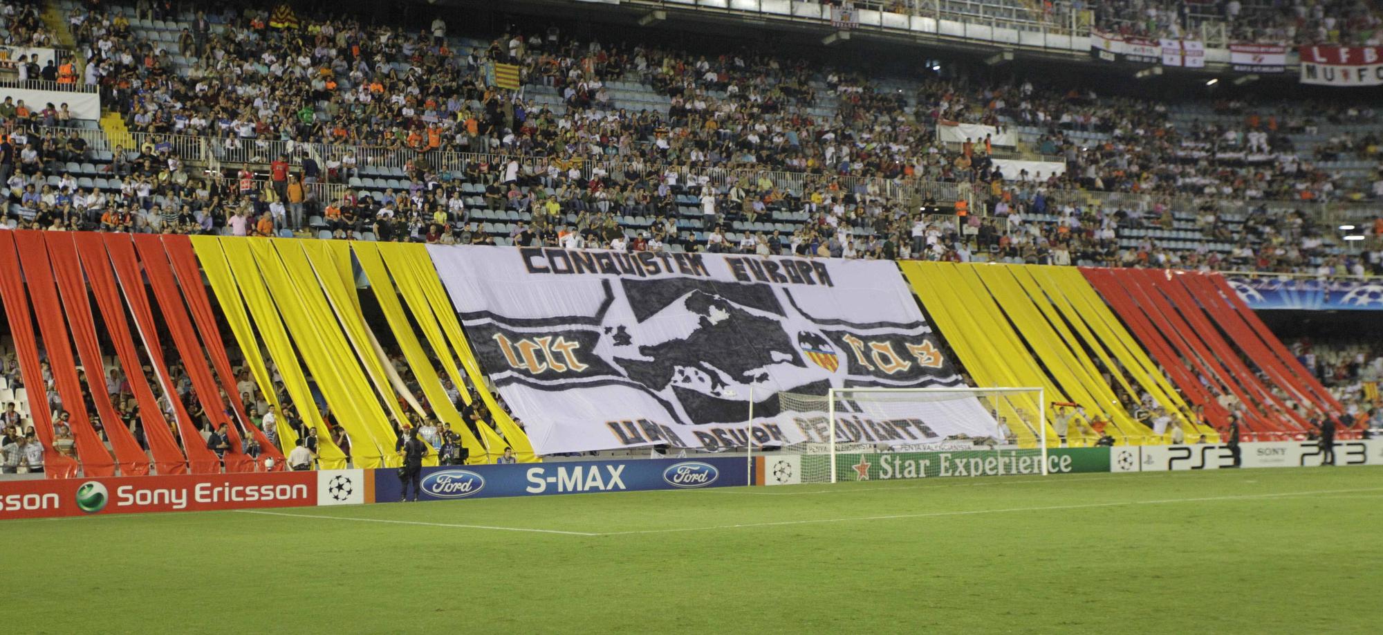 Imágenes, ya históricas, de la grada de Mestalla, que pueden volver pronto