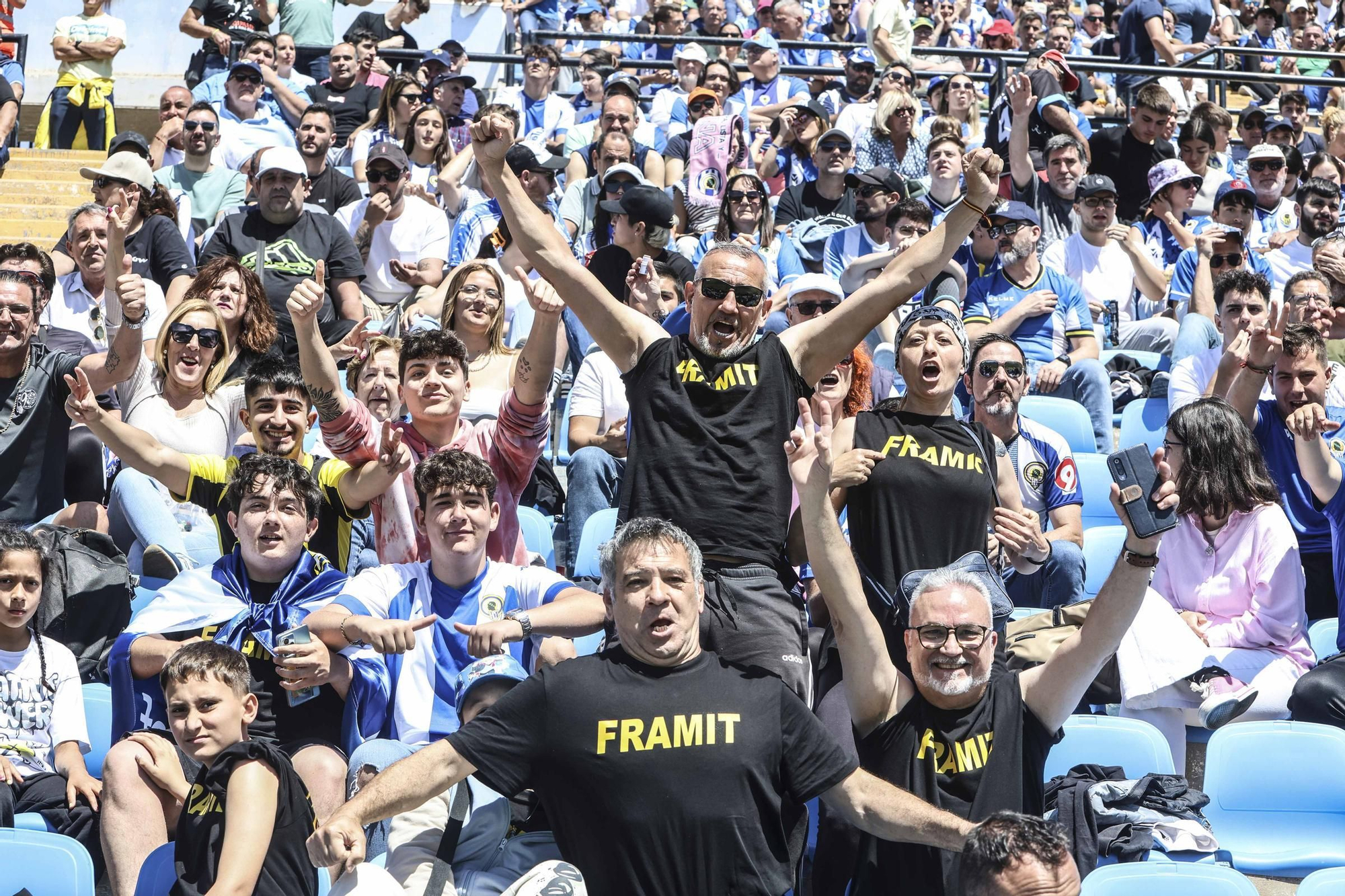 Las imágenes del Hércules CF- Peña Deportiva (5-1)