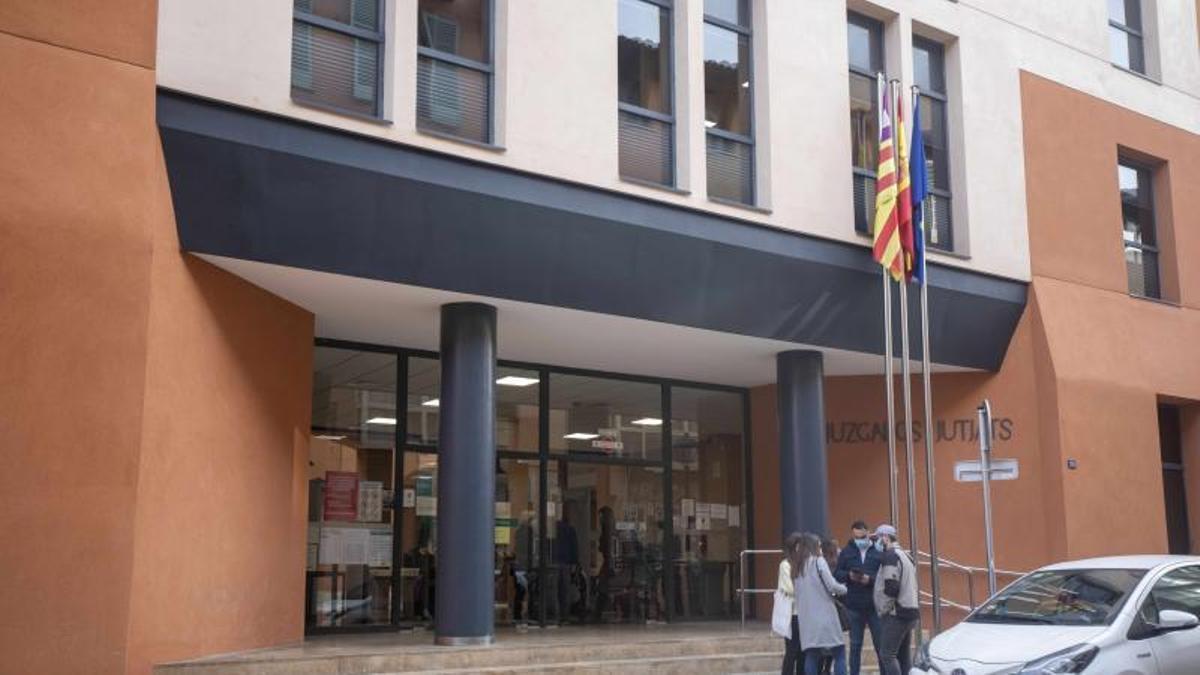 Sede judicial de Vía Alemania, en Palma, donde se celebró el juicio.