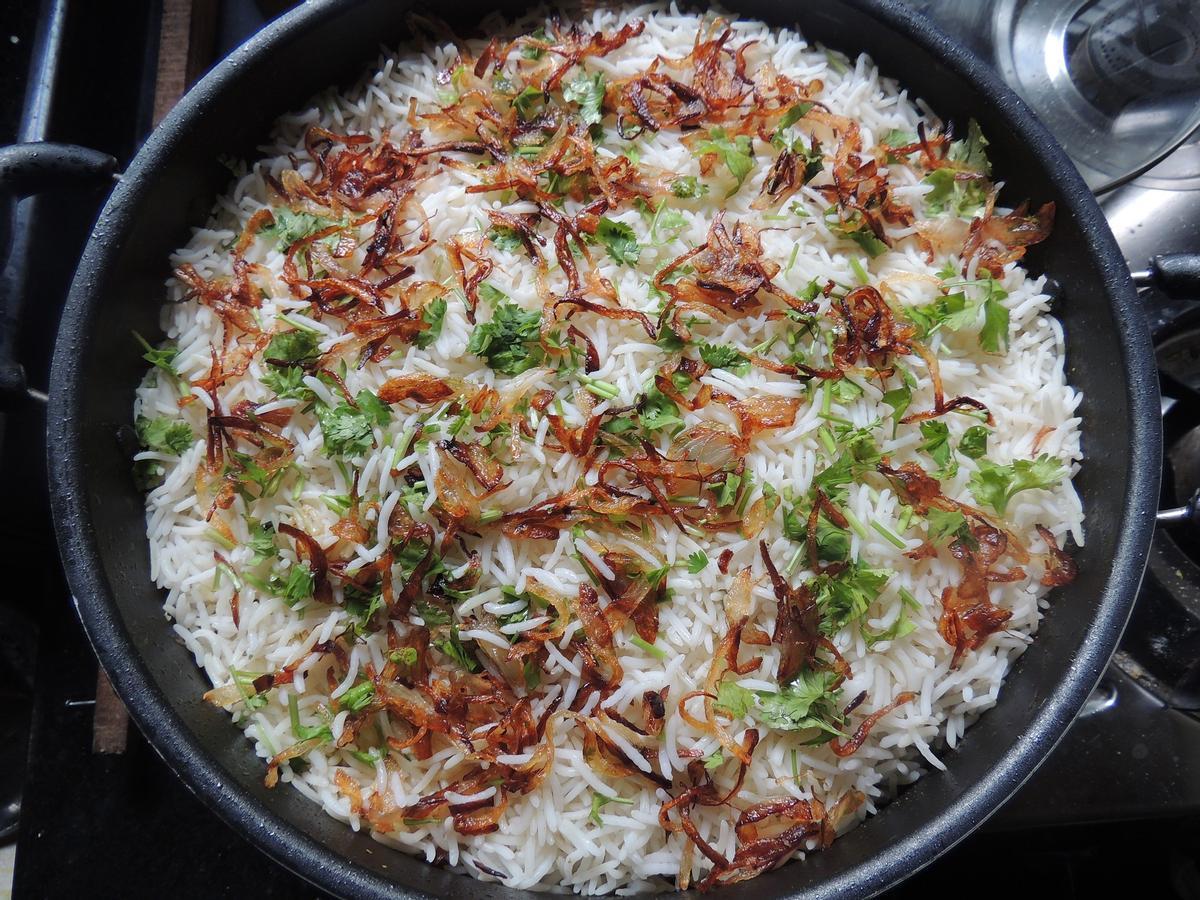 El arroz es la base de muchas recetas.