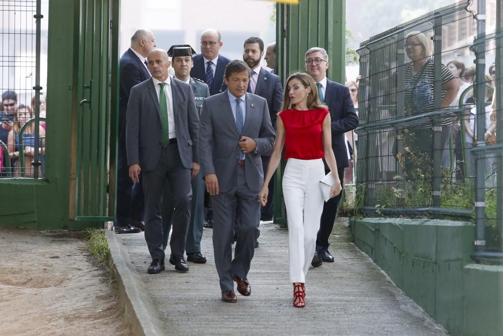 Visita de la Reina Letizia al colegio Quirinal