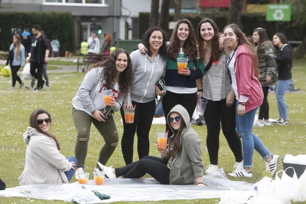 Comida en la Calle de Avilés 2018: ambientazo en el parque Ferrera