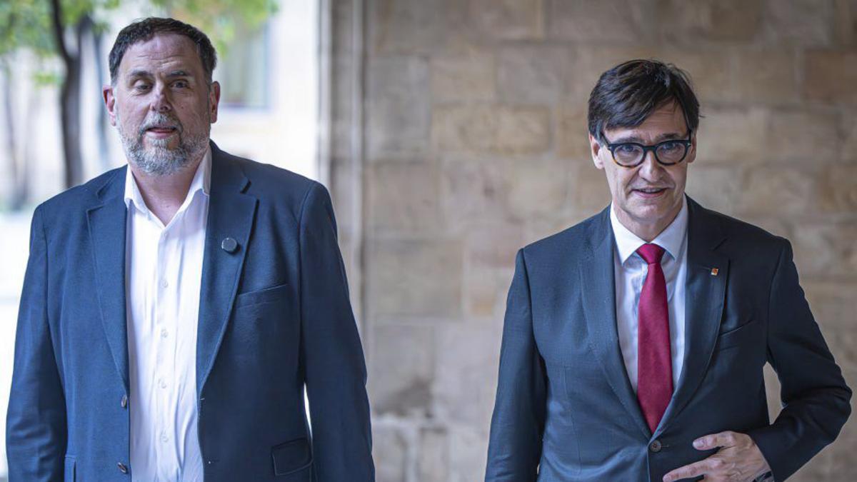 El Govern y ERC apuran la negociación para superar el escollo del IRPF y salvar los presupuestos