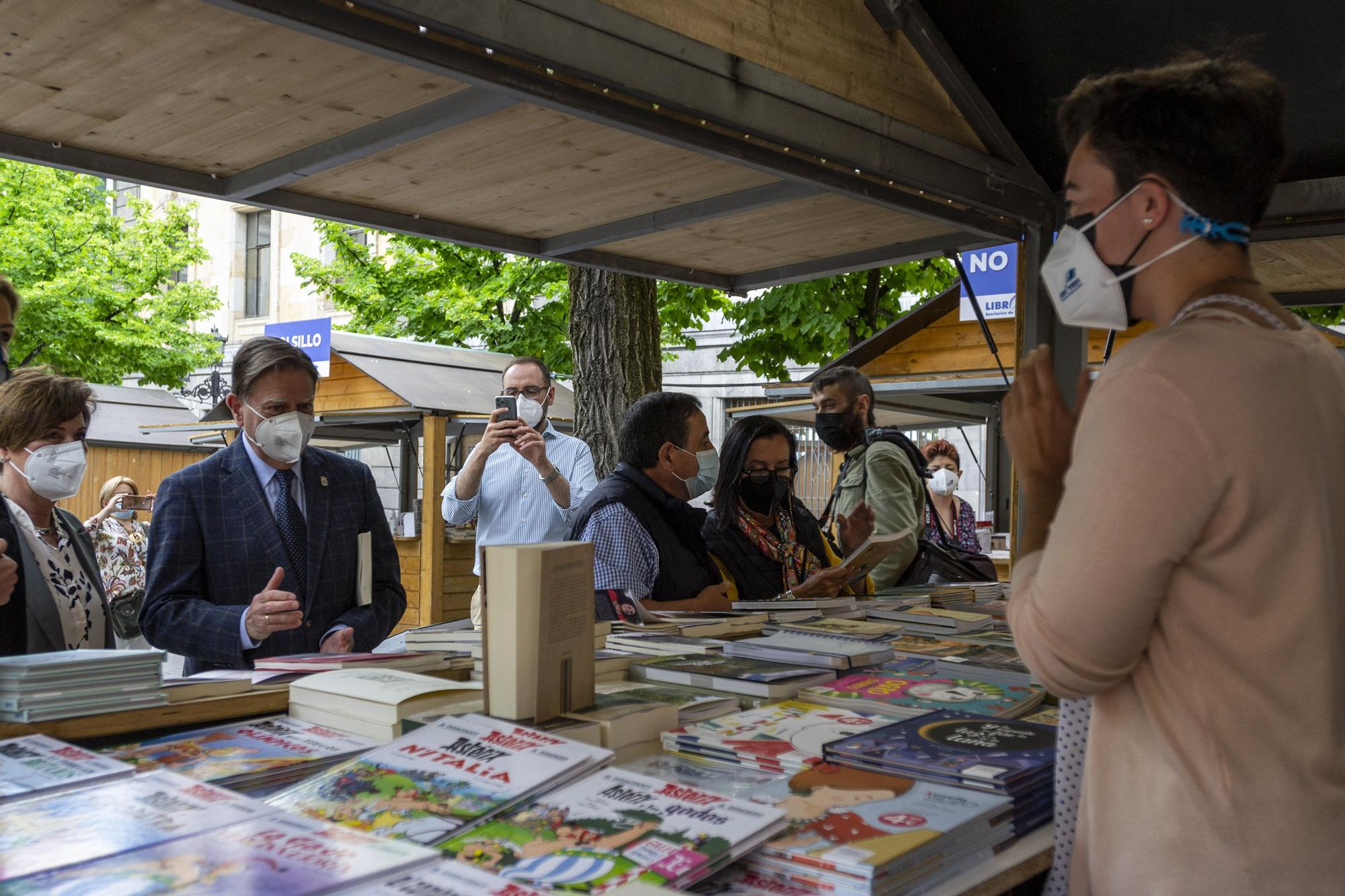 Inauguración de la feria Libroviedo