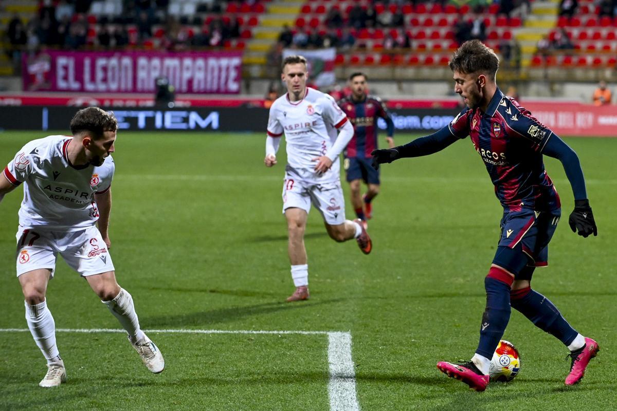 La Cultural Leonesa - Levante UD de la Copa del Rey, en imágenes