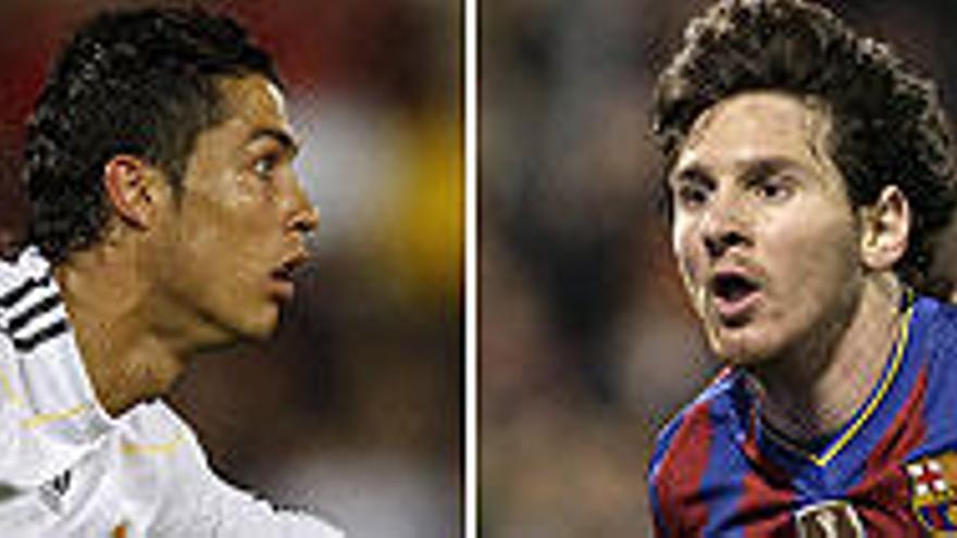 Cristiano Ronaldo y Lionel Messi