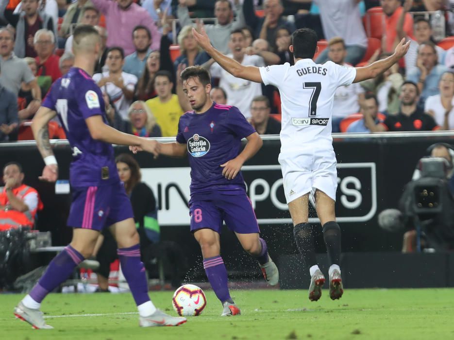 Valencia CF - Celta de Vigo, en fotos