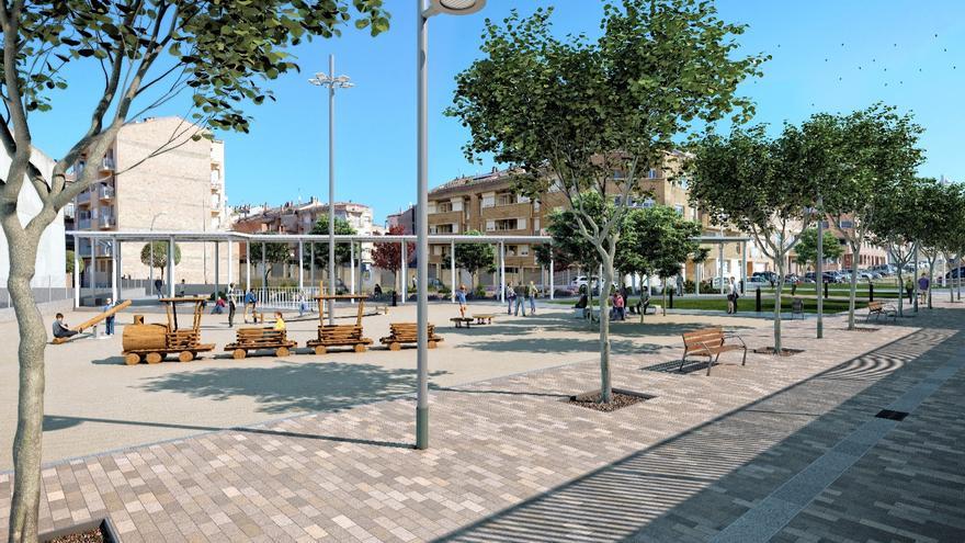Sant Fruitós executarà l’any que ve la nova àrea de lleure a l’entorn de l’escola Pla del Puig