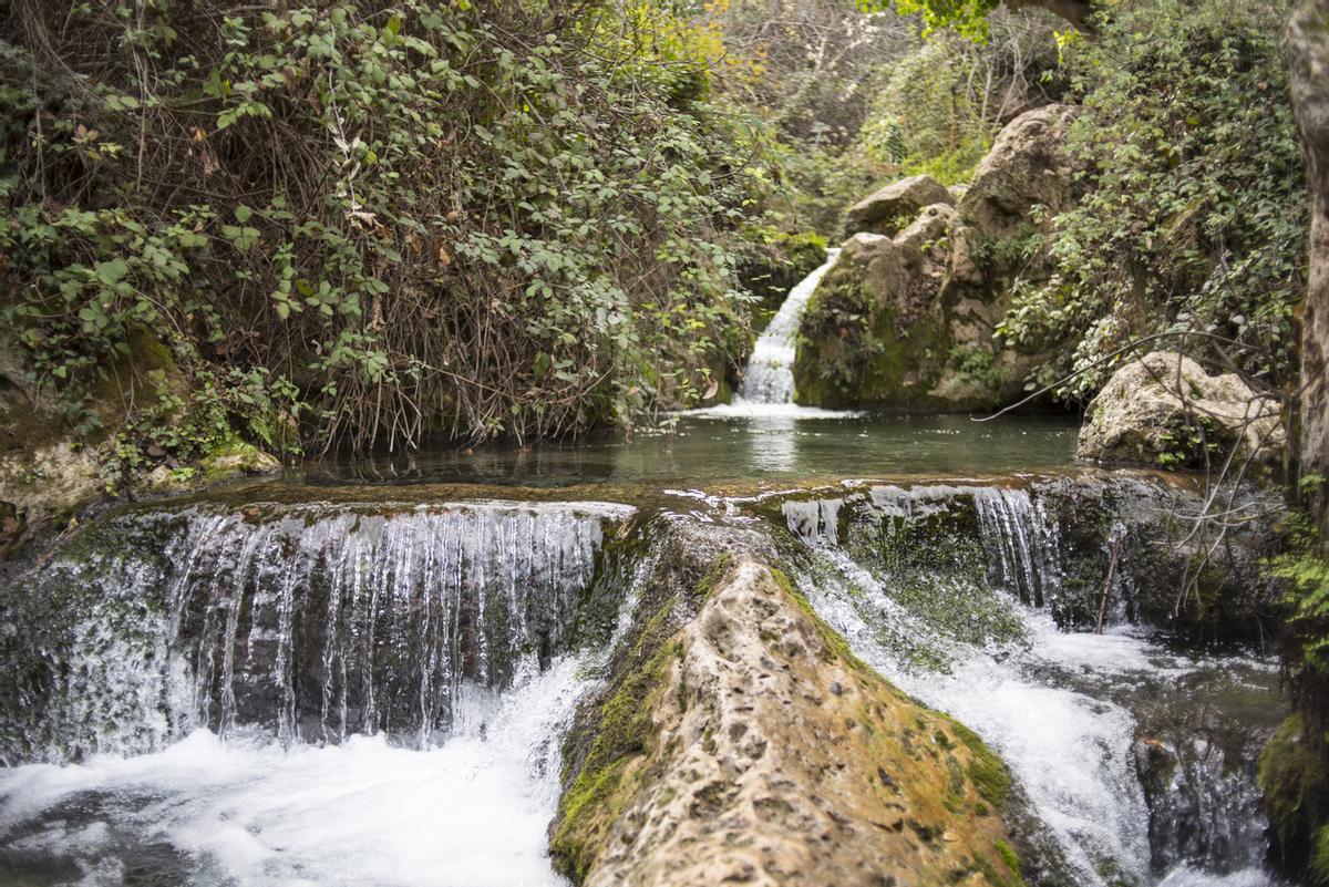 Cascada en la localidad de Letur