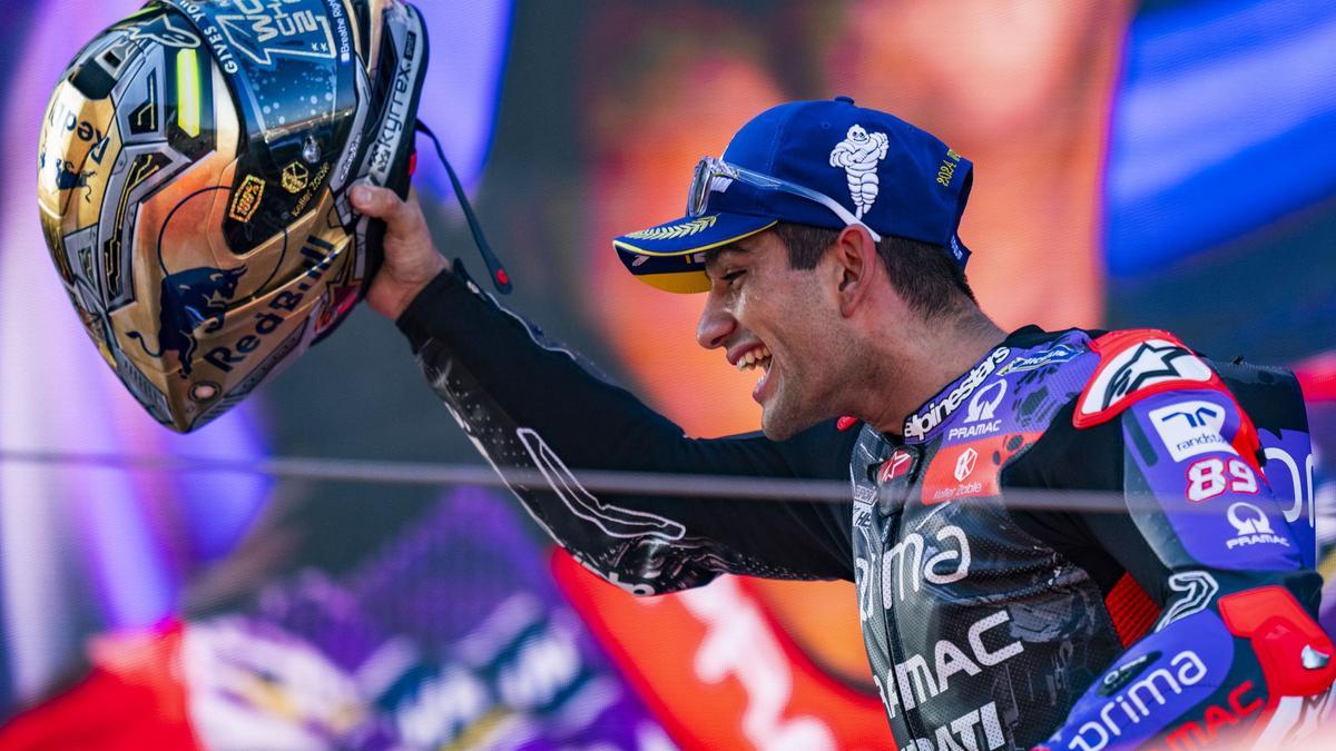 Jorge Martín, campeón del Mundial de MotoGP 2024.