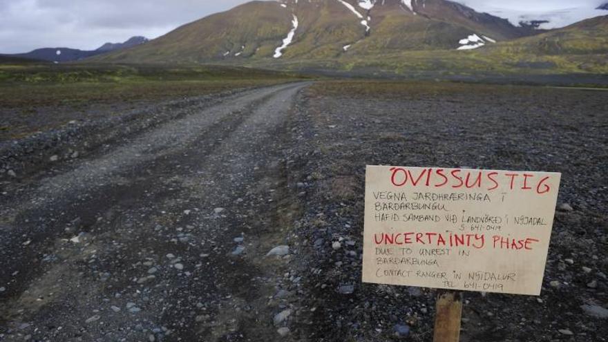 Alerta aérea por la actividad sísmica de un volcán de Islandia