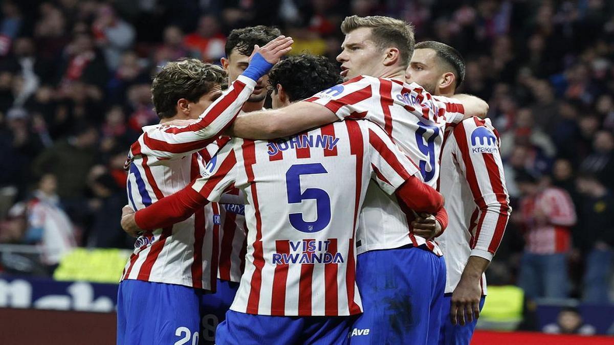 Atlético de Madrid goleó al Espanyol y se recompuso tras su dura derrota contra el Rayo Vallecano