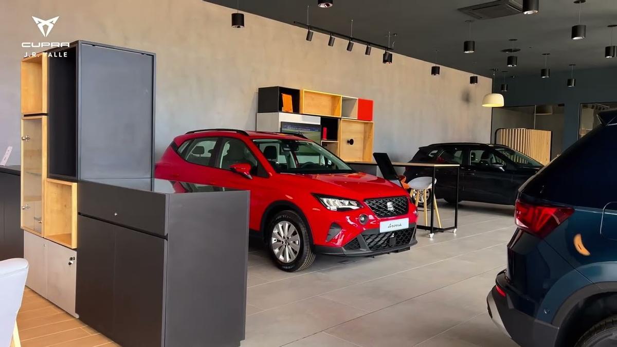 Así es el nuevo espacio compartido Cupra y Seat de J.R Valle en Pista de Silla.
