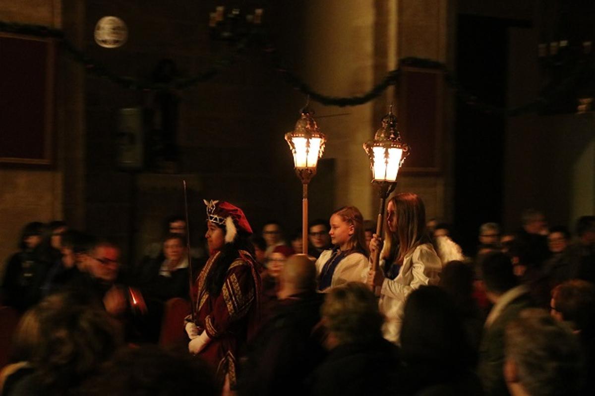 La entrada al templo