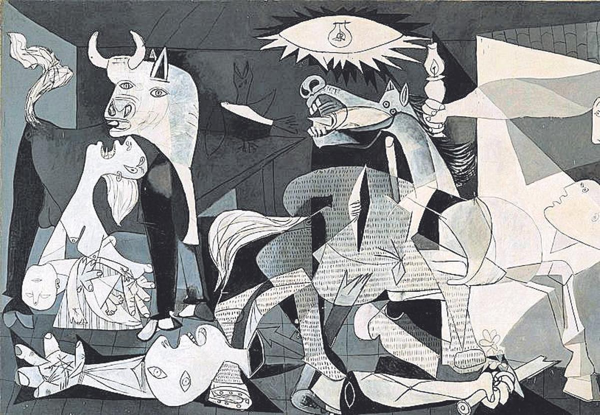 Guernica, Pablo Picasso (1937). Museo Nacional de Arte Reina Sofía.
