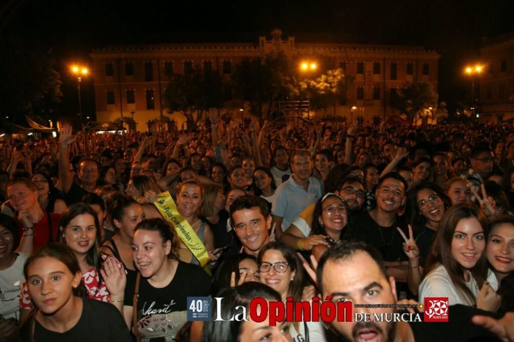 Concierto de Pablo Alborán el sábado en Murcia