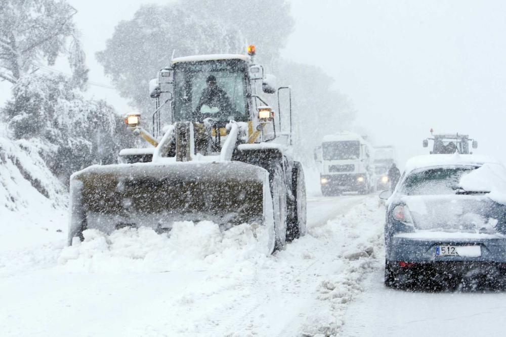 La nevada del març de 2010 a Girona