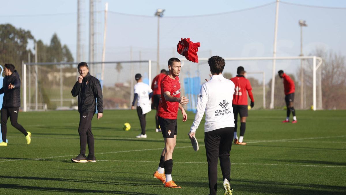 Dubasin, este jueves, en Mareo.