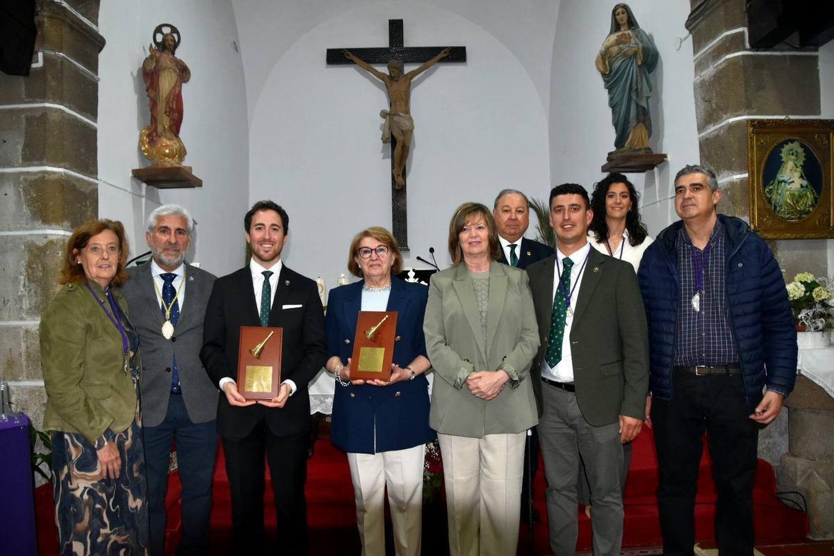 Una imagen de los premiados el año pasado con motivo de la Cruz de Mayo.