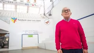El mecenas de la pilota José Luis López costeará los 655.000 € de la reforma de un parque en el Genovés