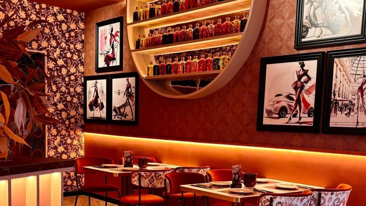 Interior de un local de Ditaly.