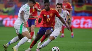 Crónica del España-Italia de la Eurocopa: Nico Williams exhibe a España