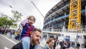 Así está el Camp Nou antes del decisivo partido del Barça femenino contra el Bayern