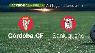 Córdoba CF-At. Sanluqueño, así llegan al encuentro