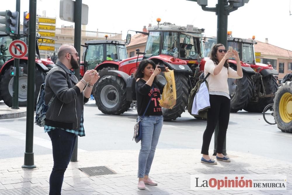 Manifestación de los agricultores por el Mar Menor en Murcia