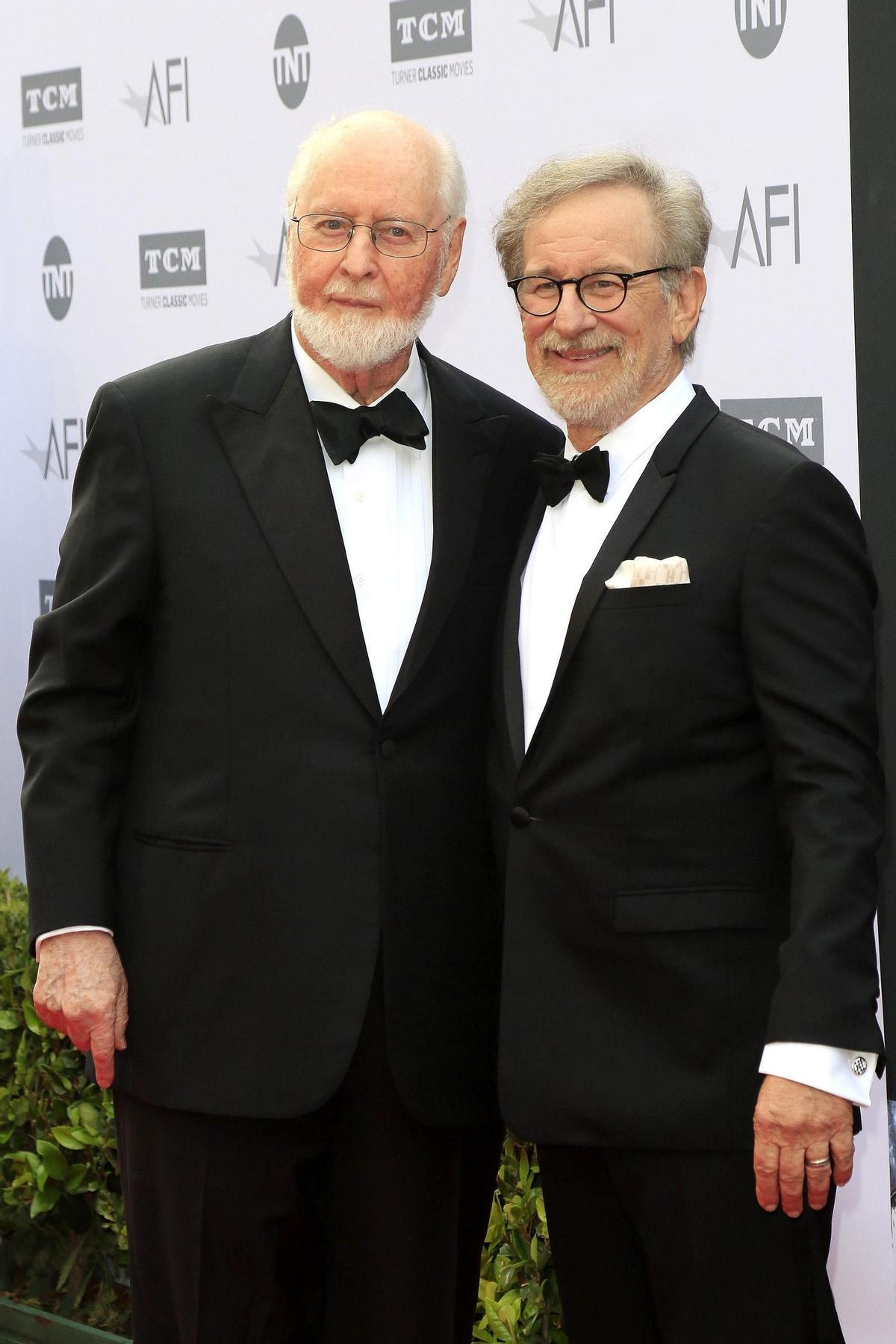 John Williams y Steven Spielberg, en una imagen de 2020.