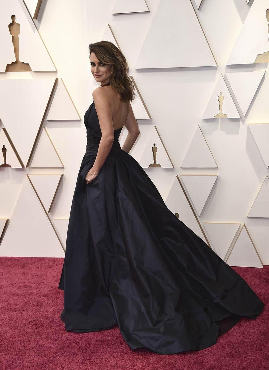 Espalda del vestido de Penélope Cruz