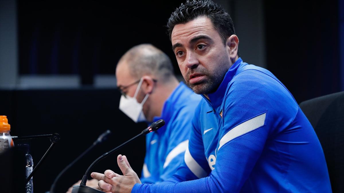 Xavi: "Estoy encantado y satisfecho con el compromiso de todos"