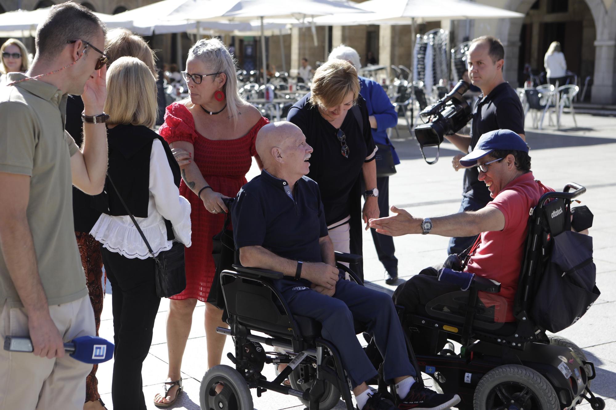 Avilés homenajea a Dacal en el 50º. aniversario de su bronce en Múnich