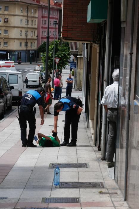 Alarma en Avilés por un incidente con un vecino