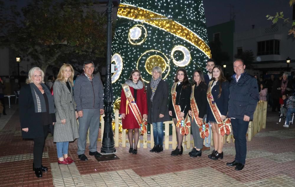 Encendio de luces de Navidad en Castelló