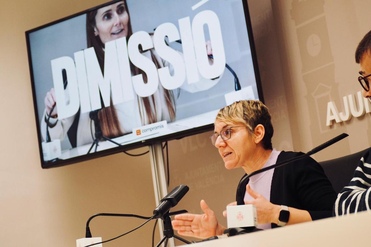 Papi Robles, portavoz de Compromís en València.