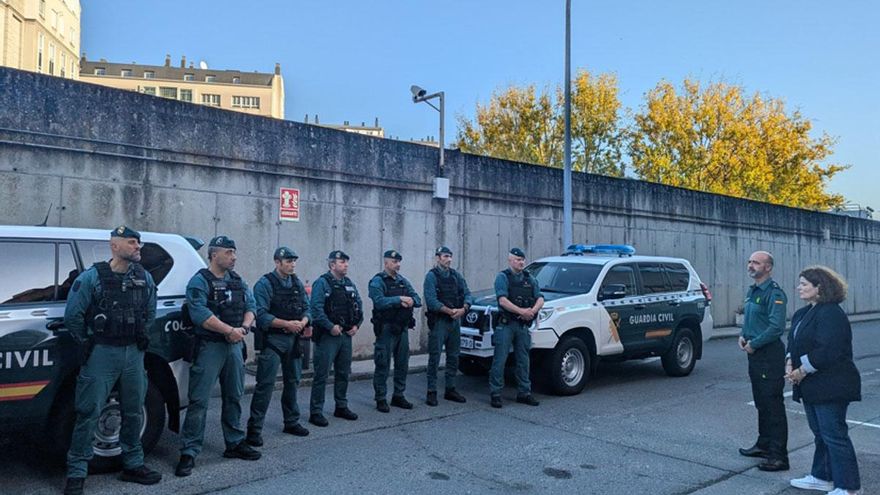 Parten de A Coruña 35 guardias civiles de Galicia hacia la &#039;zona cero&#039; de la DANA en Valencia