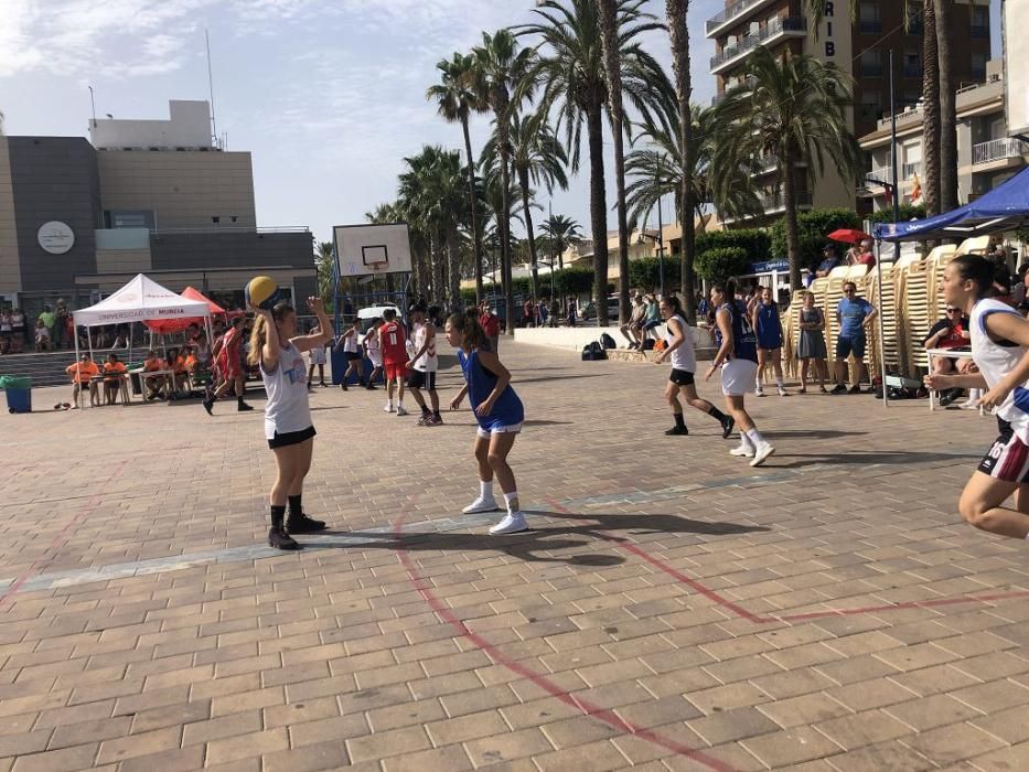 Campeonato de baloncesto 3x3 en La Ribera