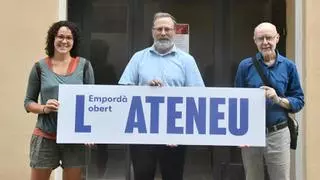 Els impulsors de l'Ateneu: «Volem arribar a ser un pou de cultura a la ciutat i a l'Alt Empordà»