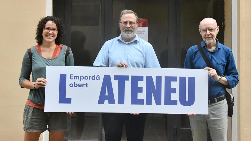 Els impulsors de l&#039;Ateneu: «Volem arribar a ser un pou de cultura a la ciutat i a l&#039;Alt Empordà»