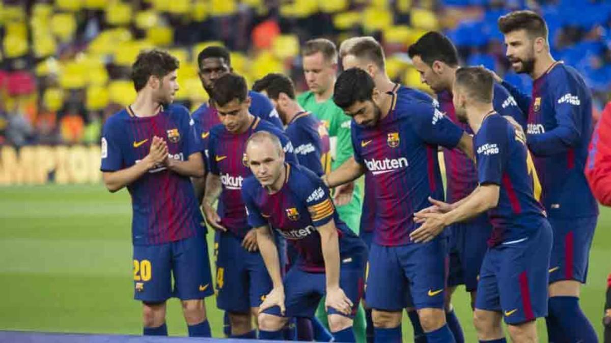 Los jugadores del Barcelona colaboraron en la campaña de Beko