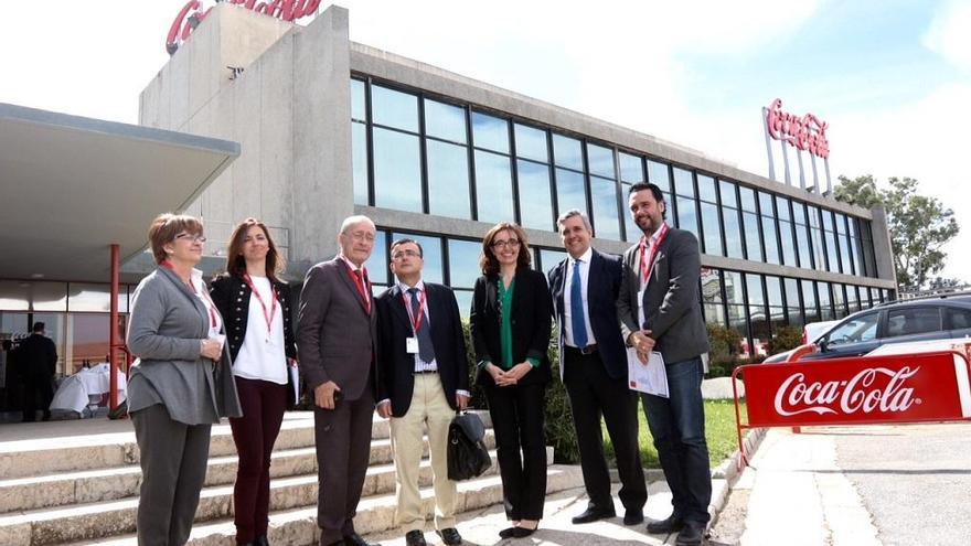 Presentación del proyecto de Coca-Cola para restaurar la desembocadura del Guadalhorce.