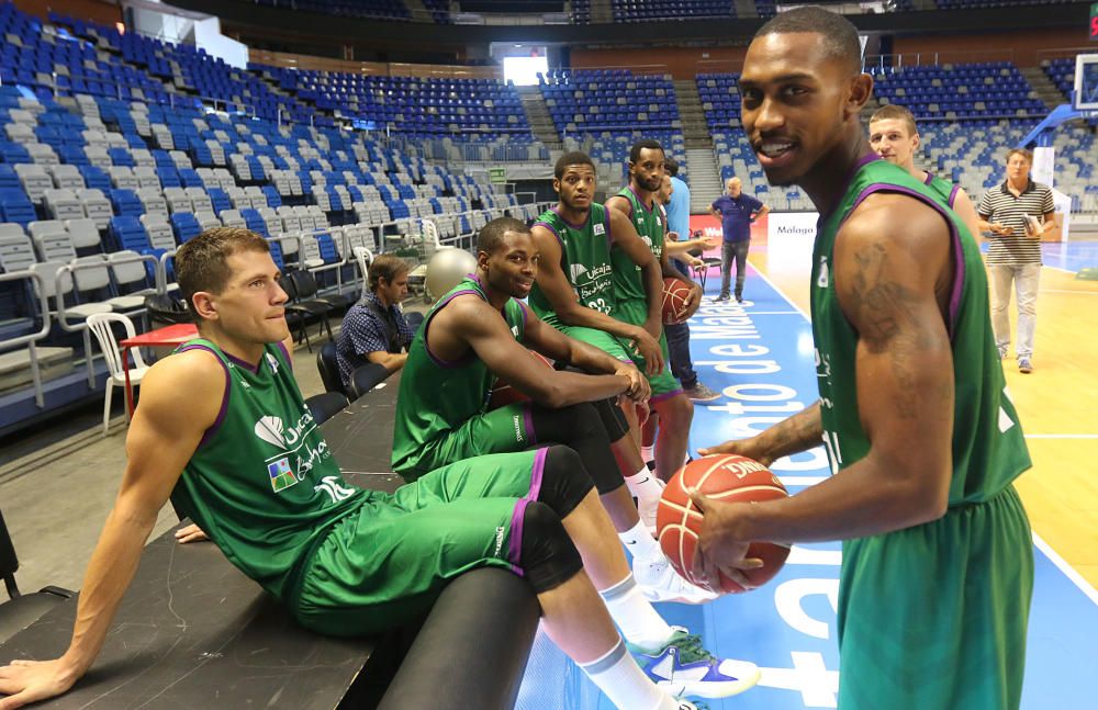 'Media day' del Unicaja previo al inicio de Liga