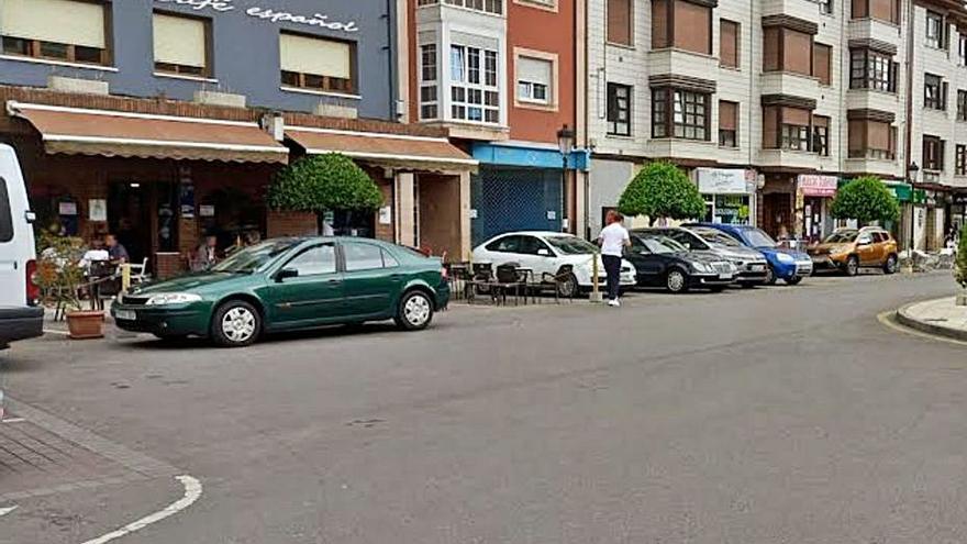 La plaza de Venancio Pando, que también será peatonal. | M. V.